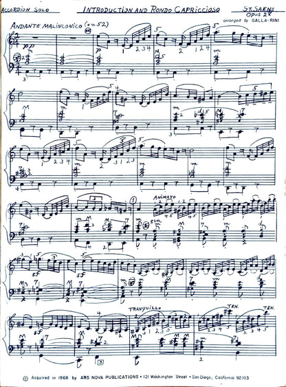Introduction and Rondo Capriccioso