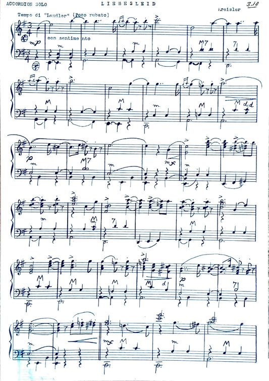 Liebesleid (Solo)