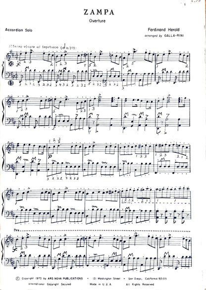 Zampa Overture