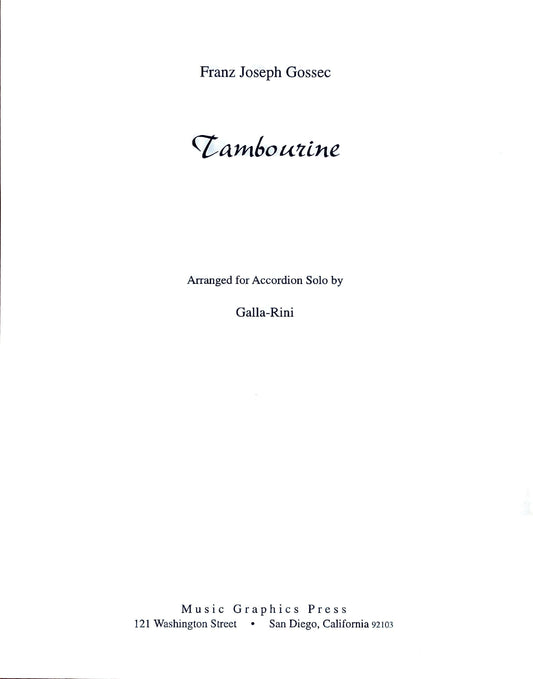 Tambourine (Solo)