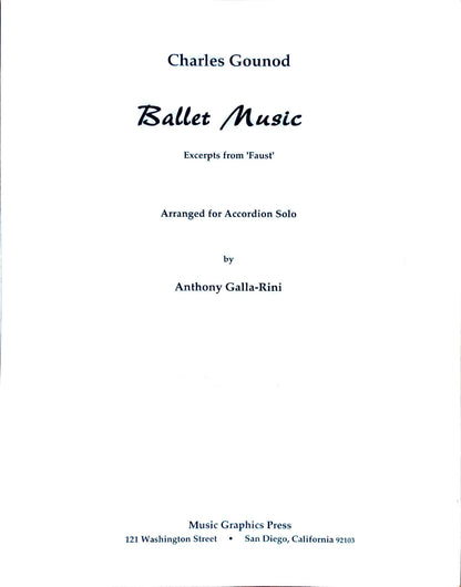 Ballet Music Excerpts from Faust (Solo)