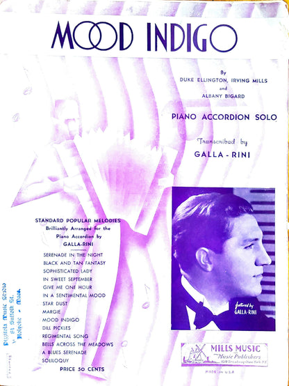 Mood Indigo (Fox-Trot) (Solo)