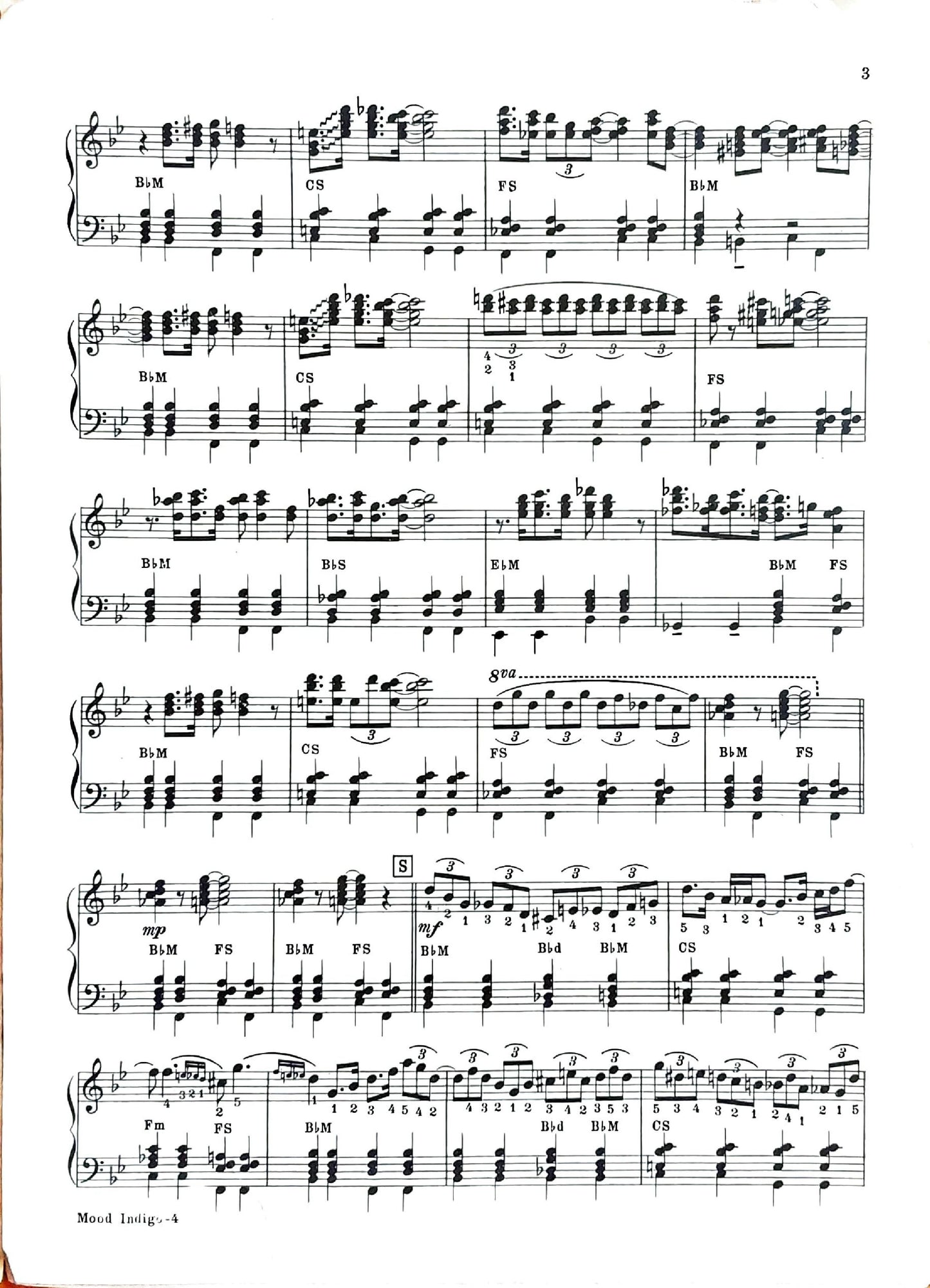 Mood Indigo (Solo)