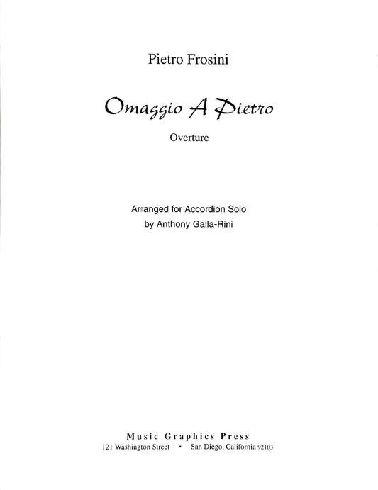 Omaggio A Pietro (Solo)