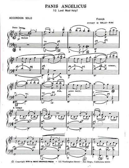 Panis Angelicus (O Lord Most Holy) (Solo)