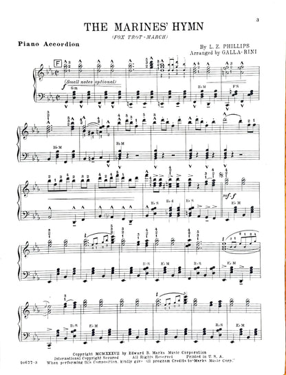 The Marines' Hymn (Fox Trot - March) (Solo)