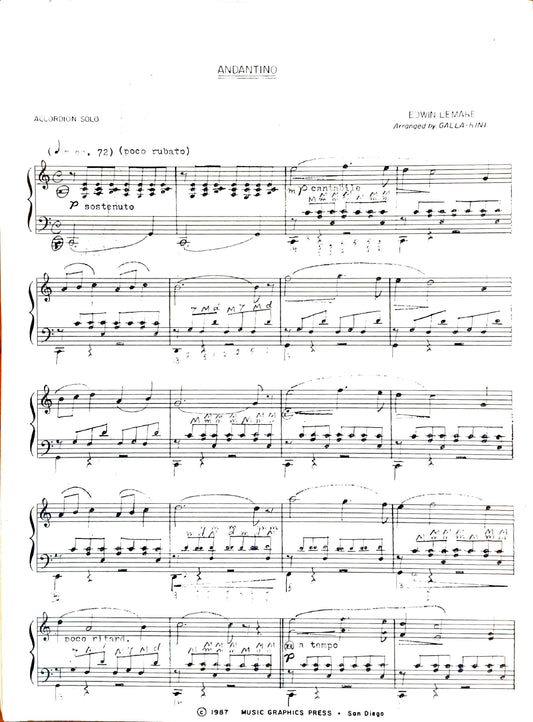 Andantino (Solo)