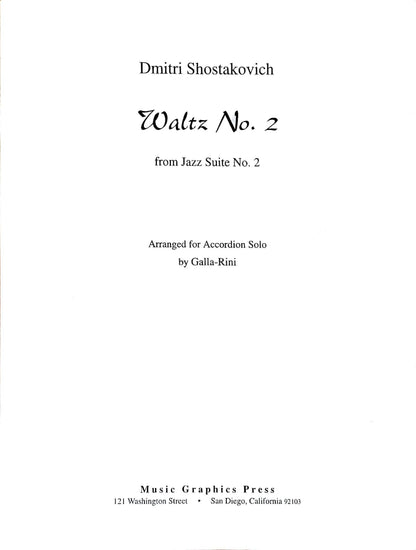 Waltz No. 1 from Jazz Suite No. 2 (Solo)