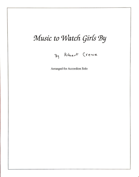 Music to Watch Girls By (Solo)