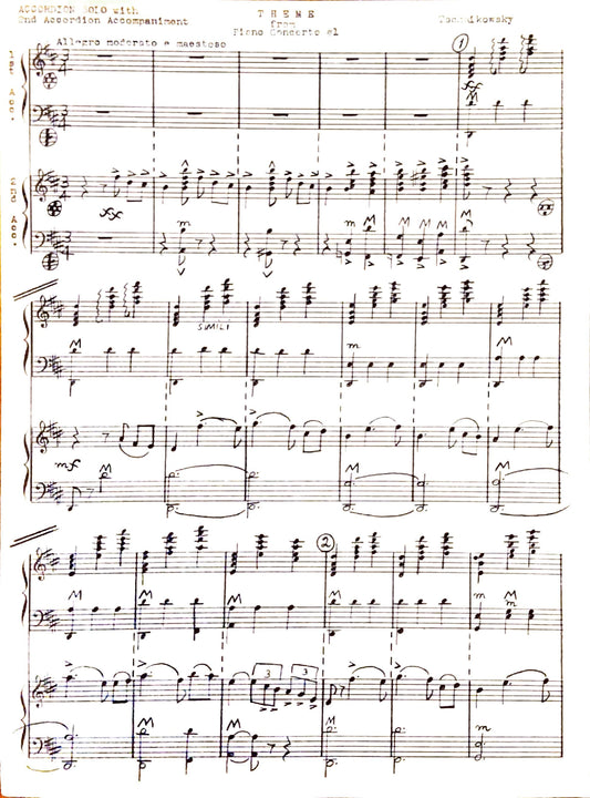 Theme from Piano Concerto #1 (Solo)