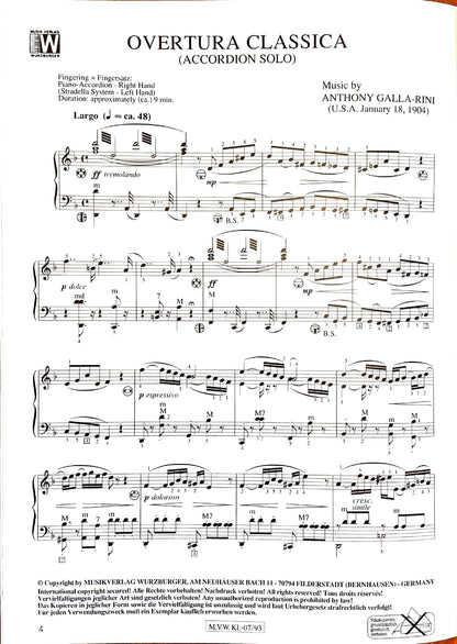 Overtura Classica (Solo)