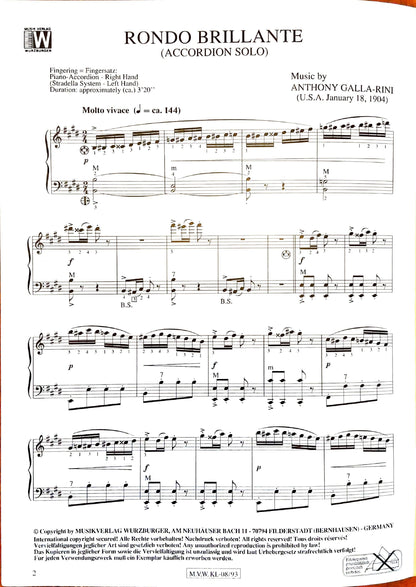 Rondo Brillante (Solo)