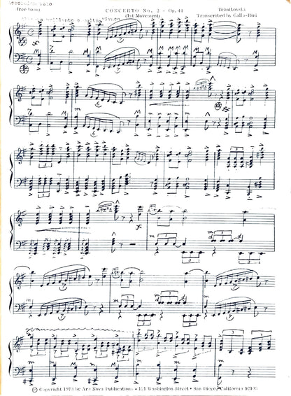 Concerto No. 2 - Op. 44 (1st Movement) (Solo)