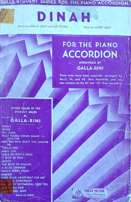 Dinah (Solo)