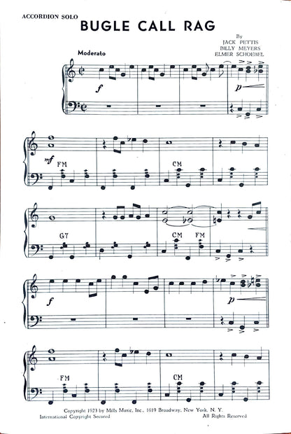 Bugle Call Rag (Solo)