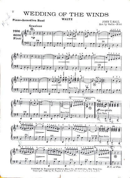 Wedding of the Winds Waltz (Solo)