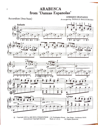 Arabesca from "Danzas Espanolas"