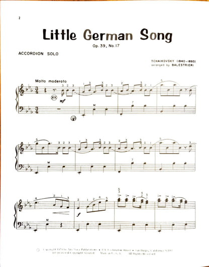 Little German Song, Op. 39, No. 17