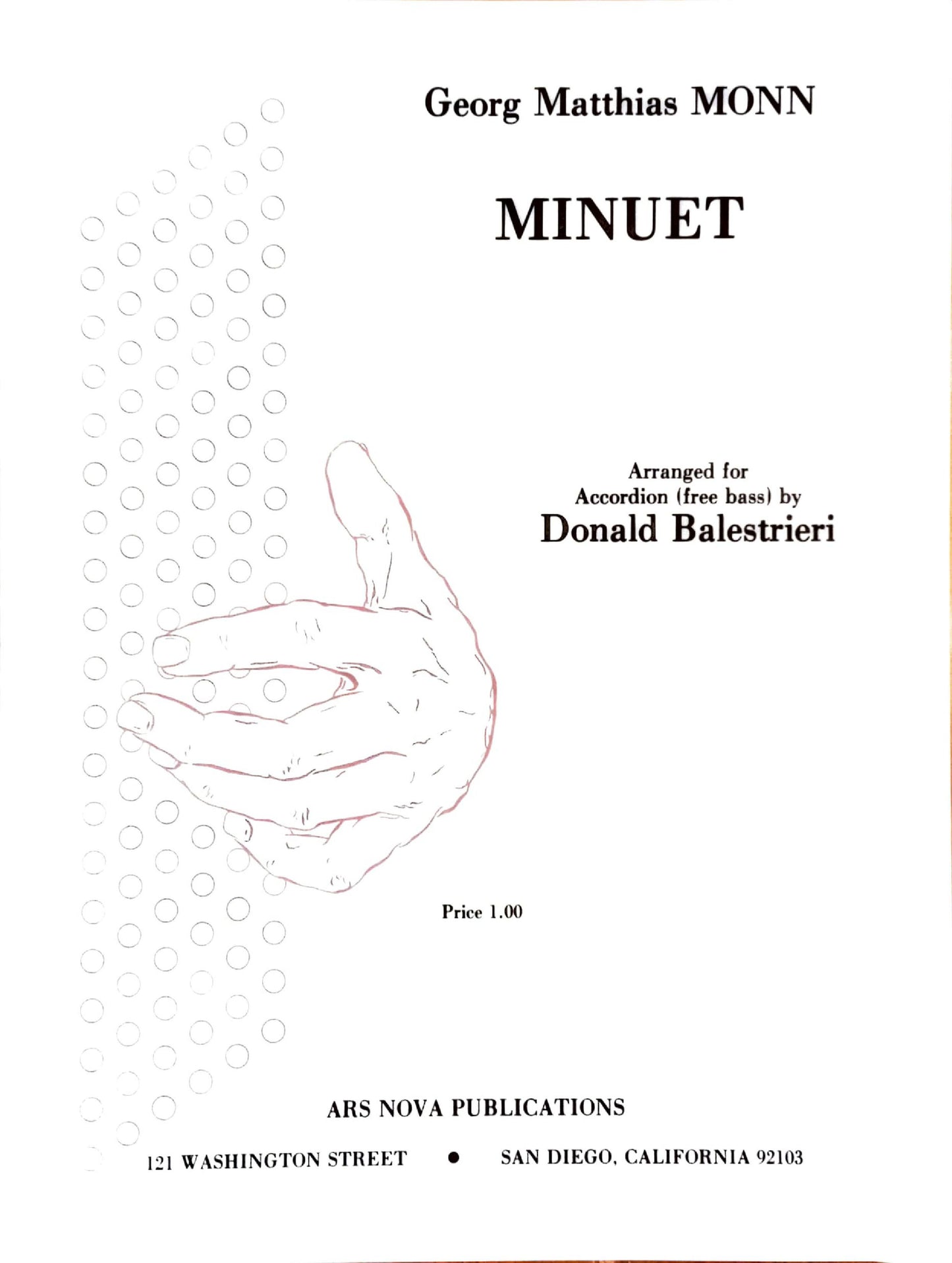 Minuet (G. Monn) (Solo free bass)