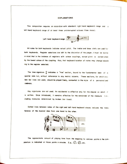 Sonata No. 1 in One Movement