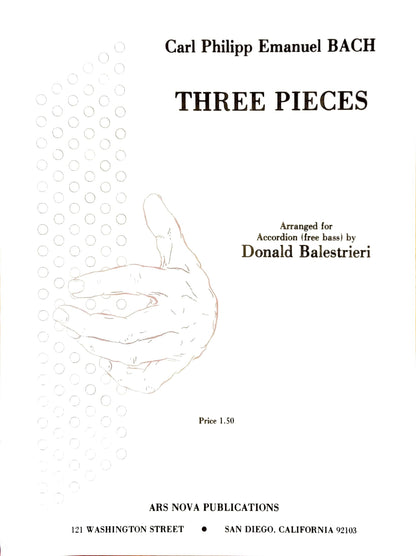 Three Pieces (CPE Bach) (Solo free bass)