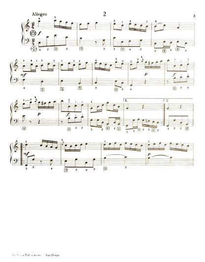 Three Pieces (CPE Bach) (Solo free bass)