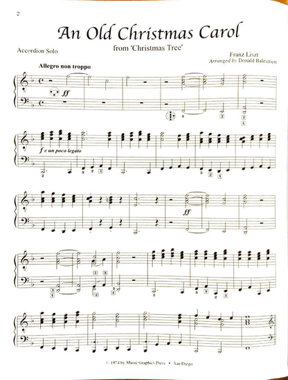 Three Pieces from Christmas Tree (Liszt) (Solo)