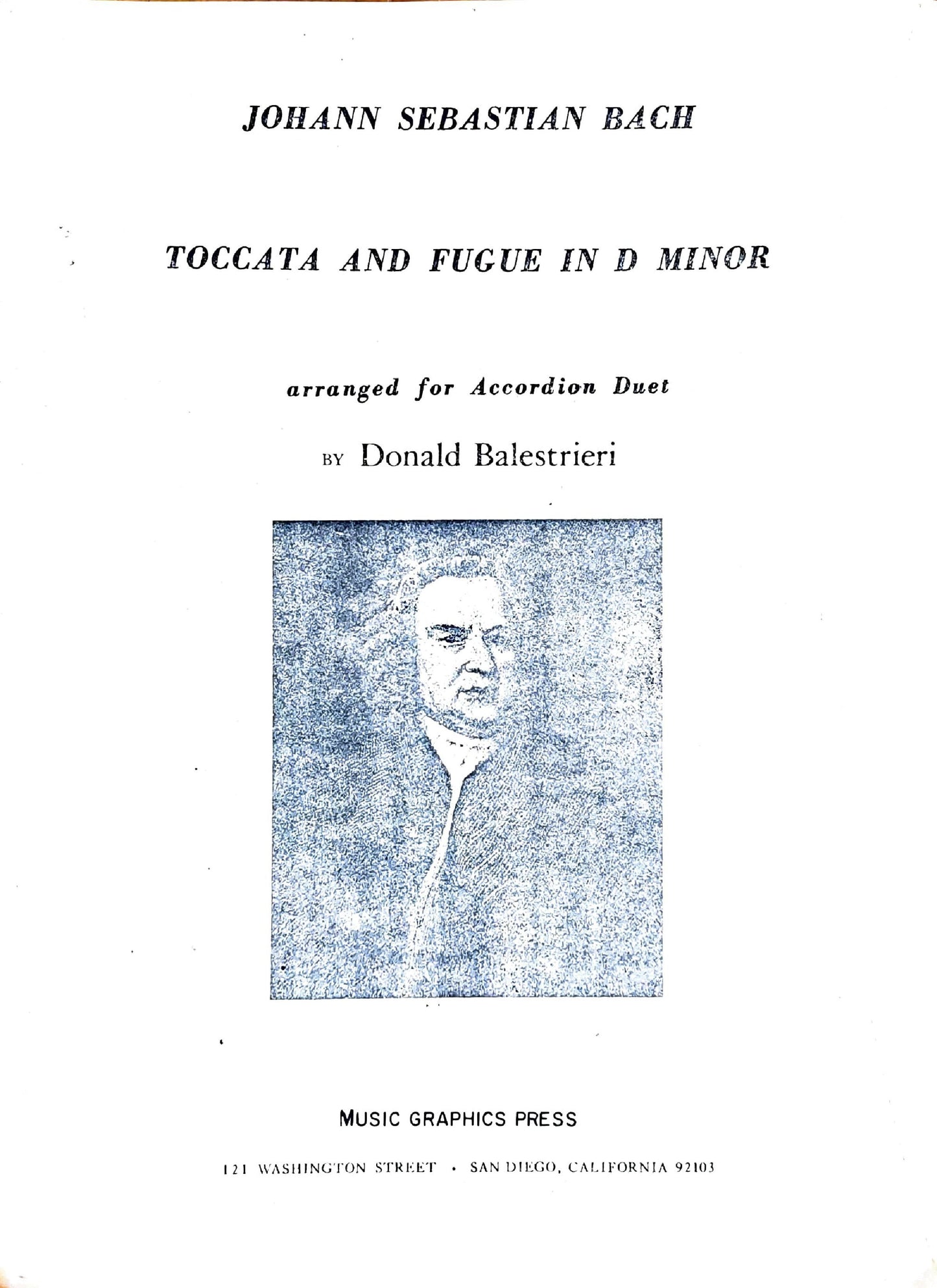Toccata and Fugue in D Minor (Duet)
