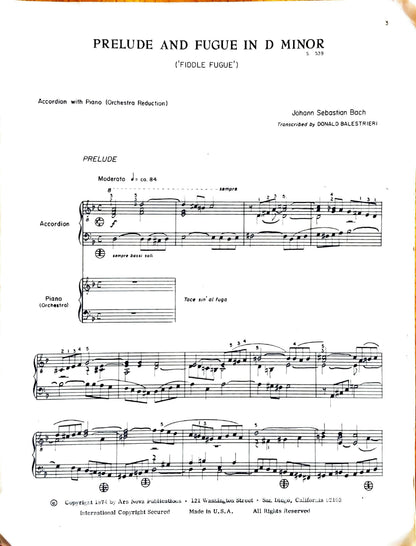 Prelude and Fugue in D Minor (Duet)