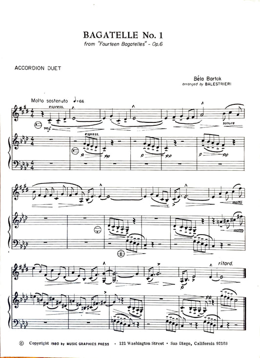 Bagatelle No. 1 (Duet)