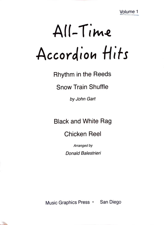 All-Time Accordion Hits (eBook 4 titles), Volume 1