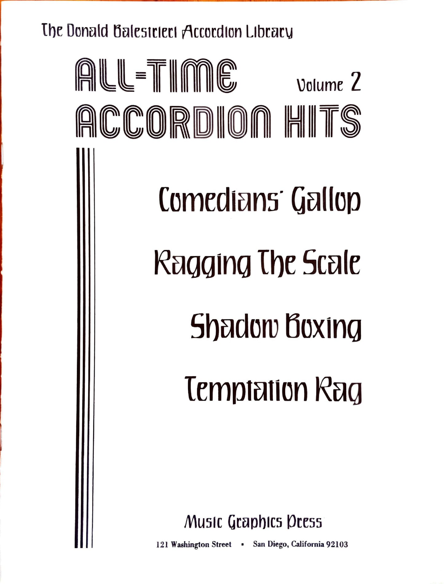 All-Time Accordion Hits (eBook 4 titles), Volume 2