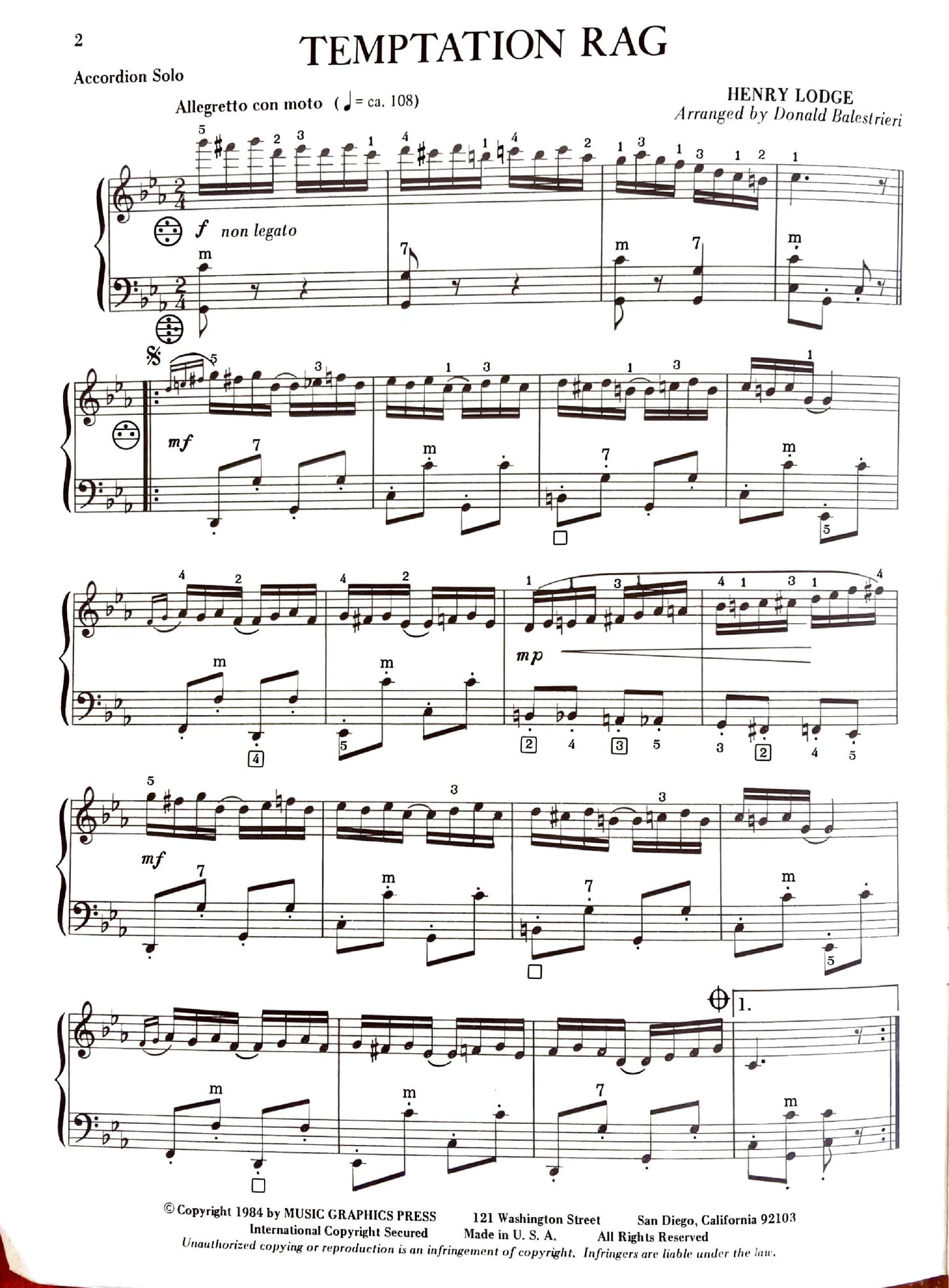 All-Time Accordion Hits (eBook 4 titles), Volume 2