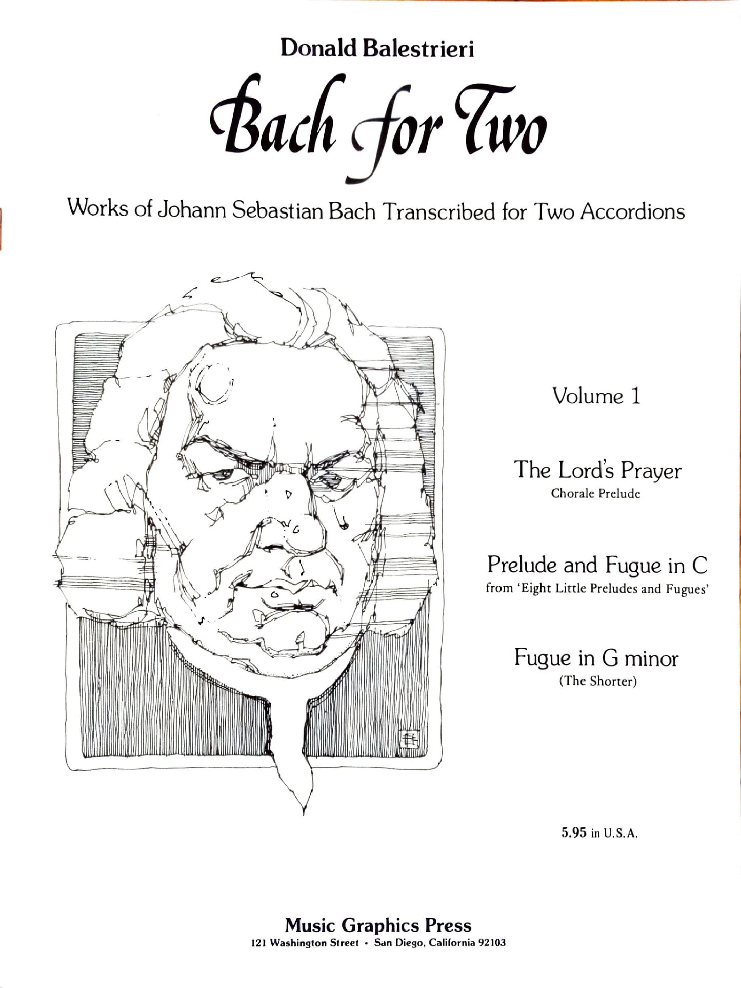 Bach for Two (eBook) - Volume 1