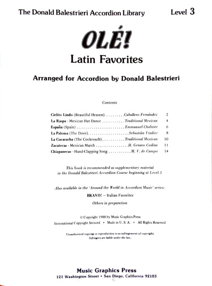 Ole! Latin Favorites eBook (7 titles)