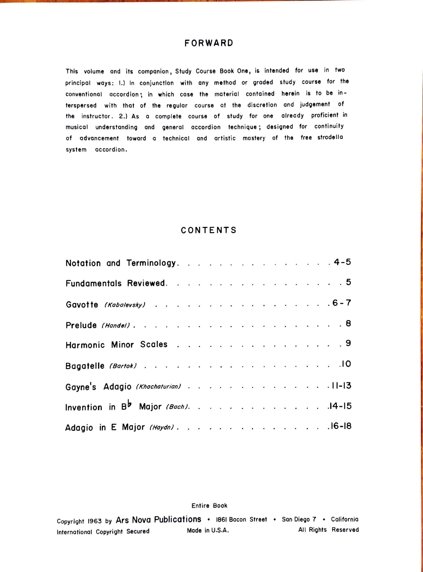Study Course for free bass, eBook Two