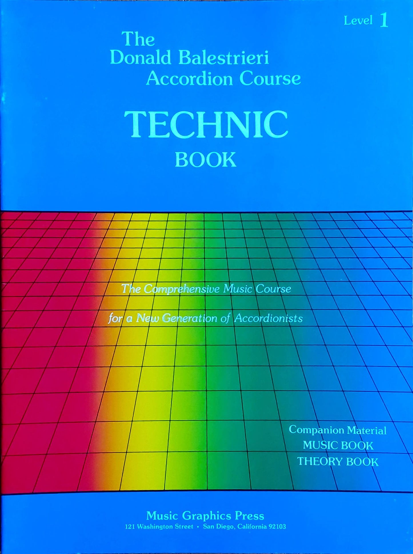 Donald Balestrieri Accordion Course Technic eBook Level 1