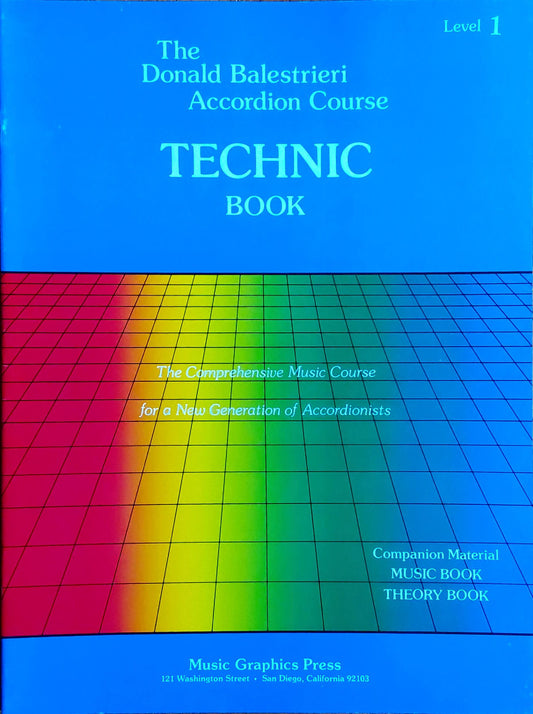 Donald Balestrieri Accordion Course Technic eBook Level 1