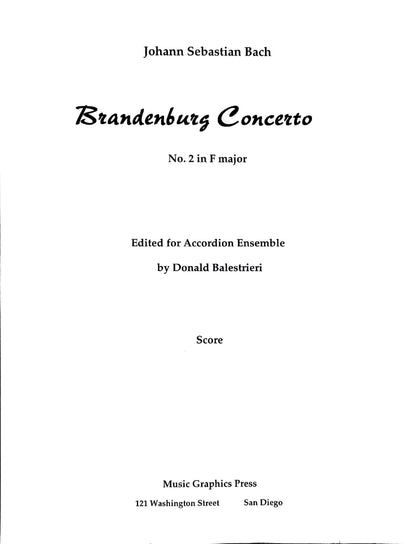 Brandenburg Concerto No. 2 in F Major (J S Bach) (accordion ensemble)