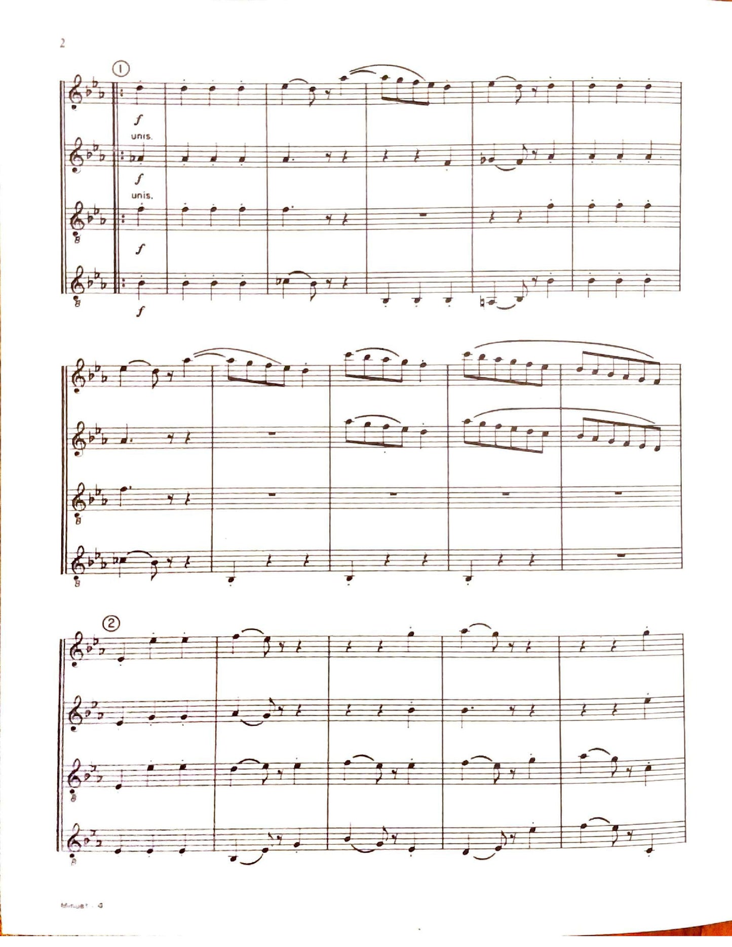 Minuet from Sextet (Beethoven) (acccordion ensemble)