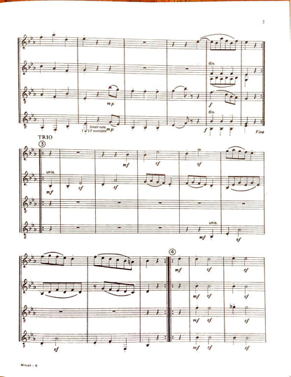 Minuet from Sextet (Beethoven) (acccordion ensemble)