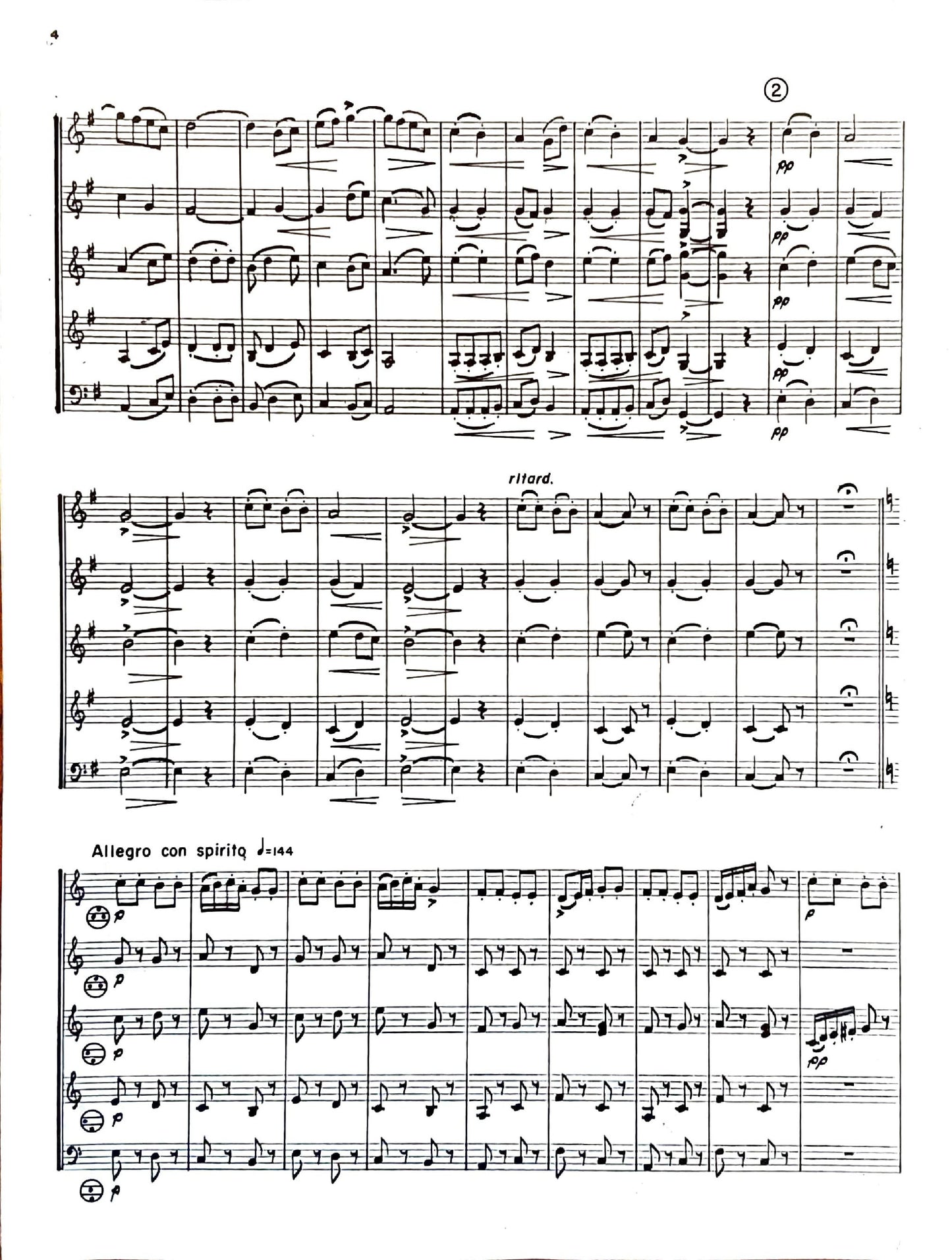 Tema Russo Finale from Serenade, Op. 48 (accordion ensemble)