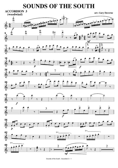 Sounds of the South arranged for Orchestral Instruments by Gary Daverne