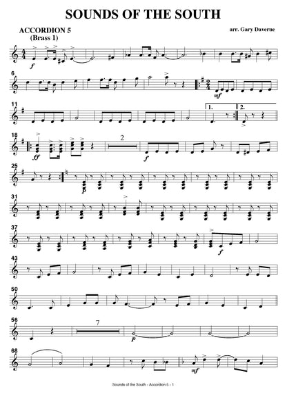 Sounds of the South arranged for Orchestral Instruments by Gary Daverne