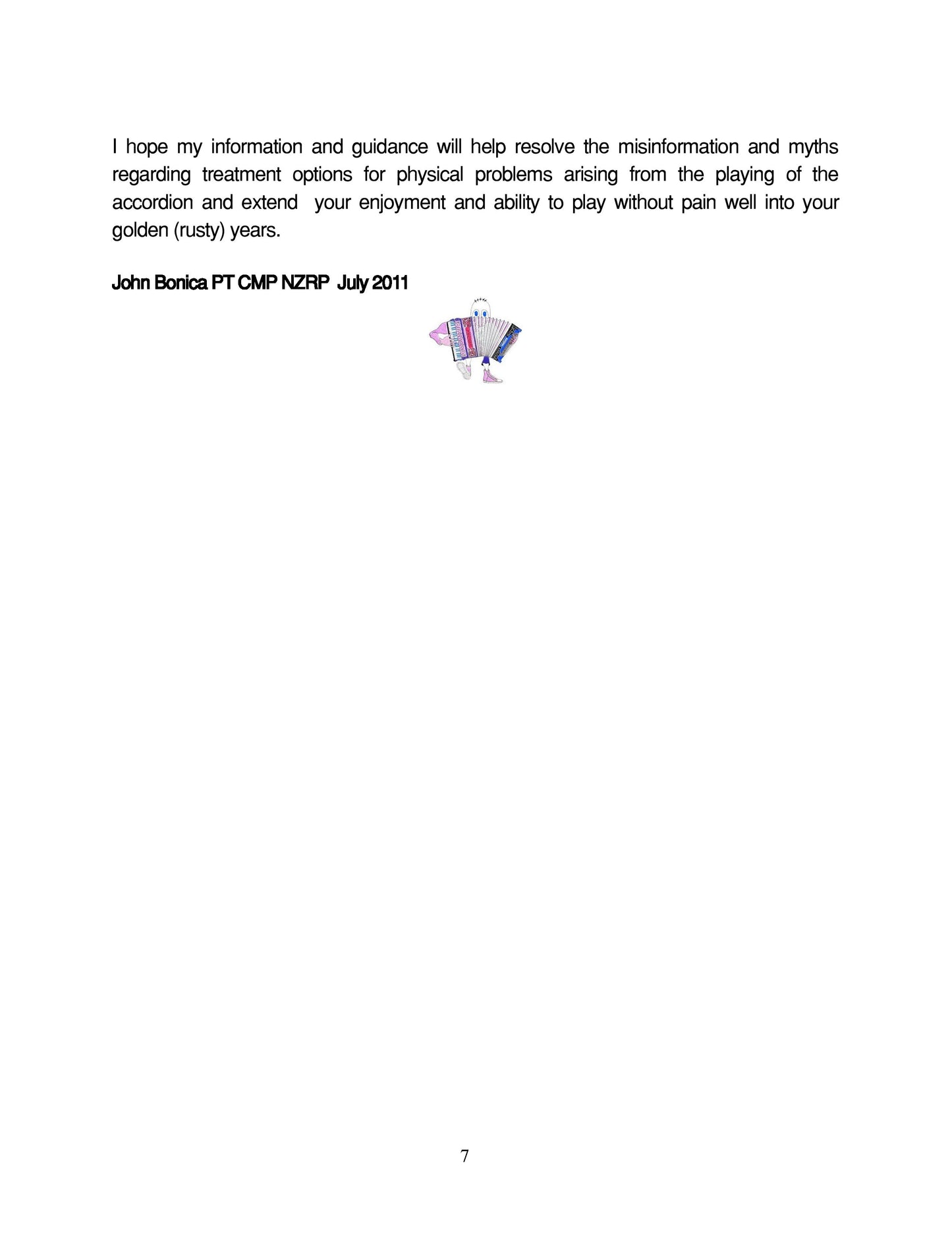 eBook: Play Your Accordion Without Pain by John Bonica CMP NZRP PT