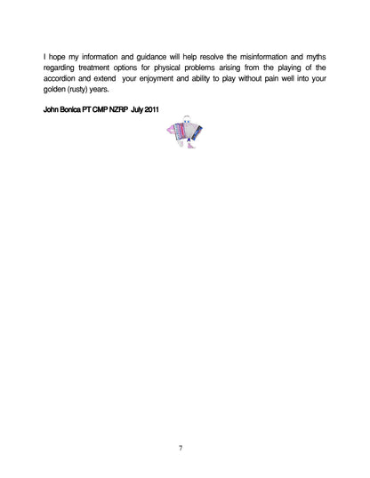 eBook: Play Your Accordion Without Pain by John Bonica CMP NZRP PT
