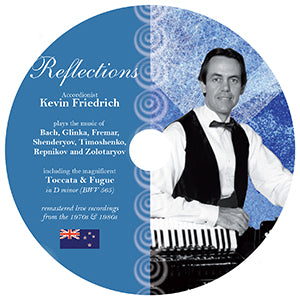 Reflections CD Album by Kevin Friedrich