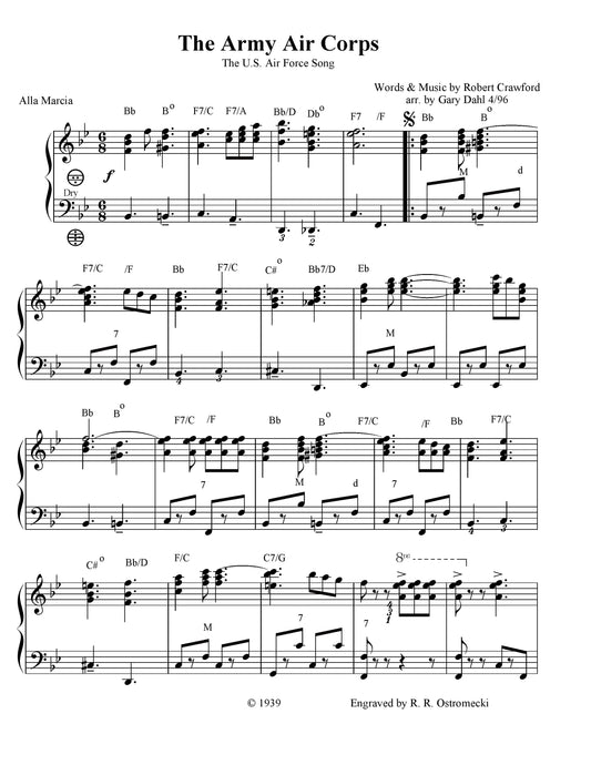 Air Force Song (The Army Air Corps)