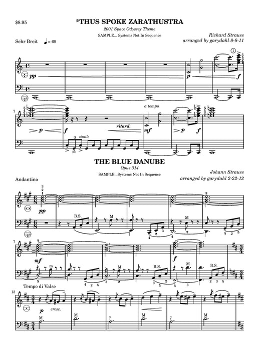 Thus Spoke Zarathustra (Space Odyssey Theme) and Blue Danube