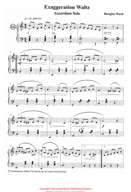 Exaggeration Waltz (Solo)